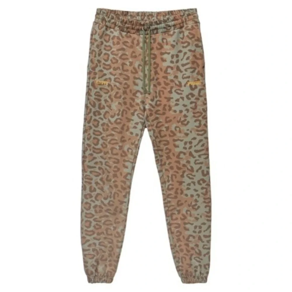 HSTRY by NAS X Coming 2 America Unity & Pride Leopard French Terry Joggers L NWT - Picture 1 of 7